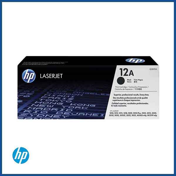 HP 12A (Q2612A) Black Toner Cartridge 